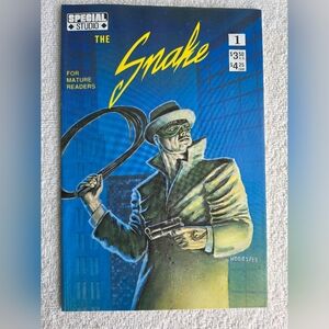 The Snake Comic Book Ron Hobbs #1 1989